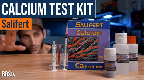 salifert calcium test kit drops to ml|salifert calcium testing kit.